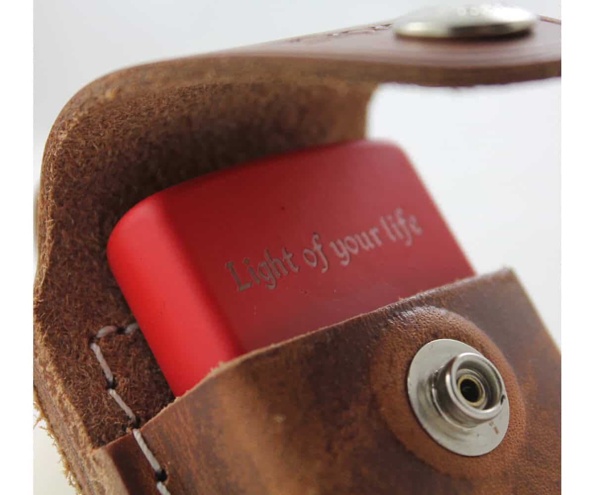 Zippo Gürteltasche braun